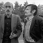 Andrei Tarkovsky with Otar Iosseliani