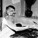 Andrei Tarkovsky on the set of The Mirror