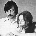 Andrei Tarkovsky with his stepdaughter Olga Kizilova