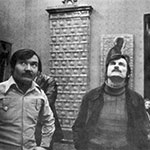 Andrei Tarkovsky with Rashid Safiullin at a museum